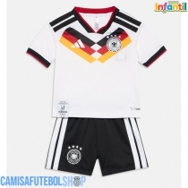 Camisa de time de futebol Alemanha Replicas 1º Equipamento Infantil Mundo 2026 Manga Curta (+ Calças curtas)